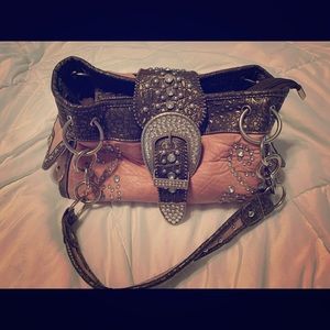 MONTANA WEST PINK CONCEALED CARRY HANDBAG